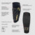 Elite X Soccer Shin Guards Flexible Machine Washable lightweight Protection Shin Pad features