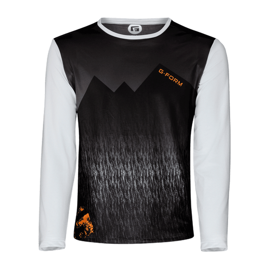 Mens Womens Street Bike MTB Long Sleeve Jersey Breathable Heavy Duty Machine Washable