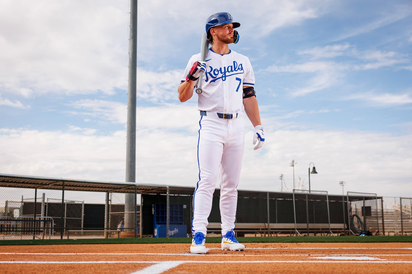 Bobby Witt Jr. Fire + Ice Baseball Elbow Guard