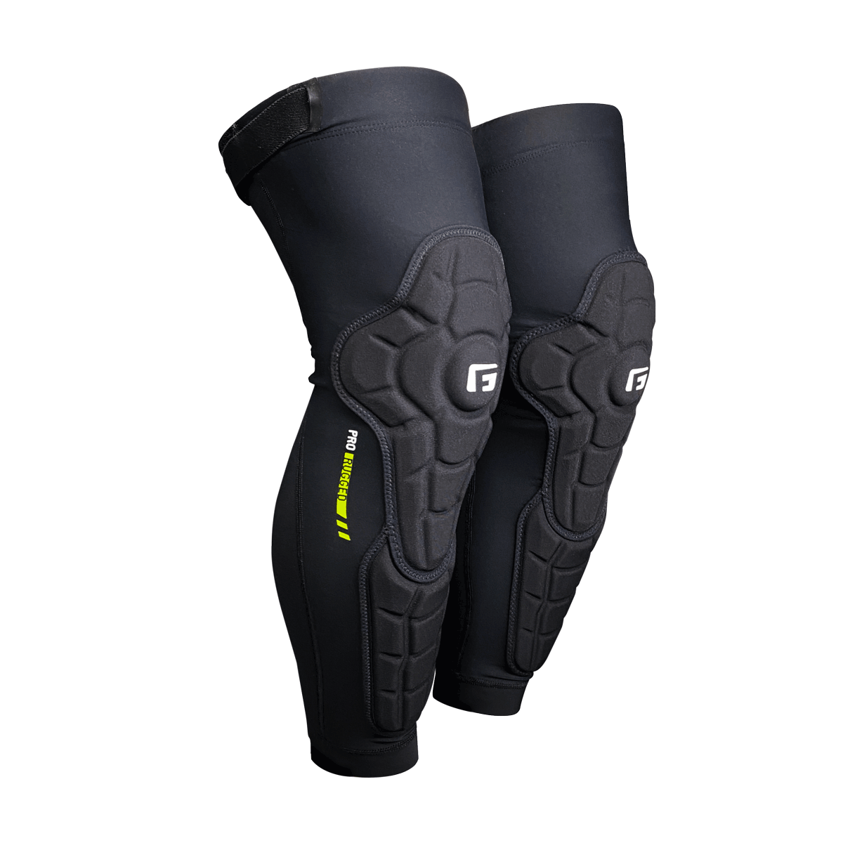 Pro-Rugged 2 Knee Shin Guard Pads Protections Machine Washable Heavy Duty Tear Resistant Youth Adult
