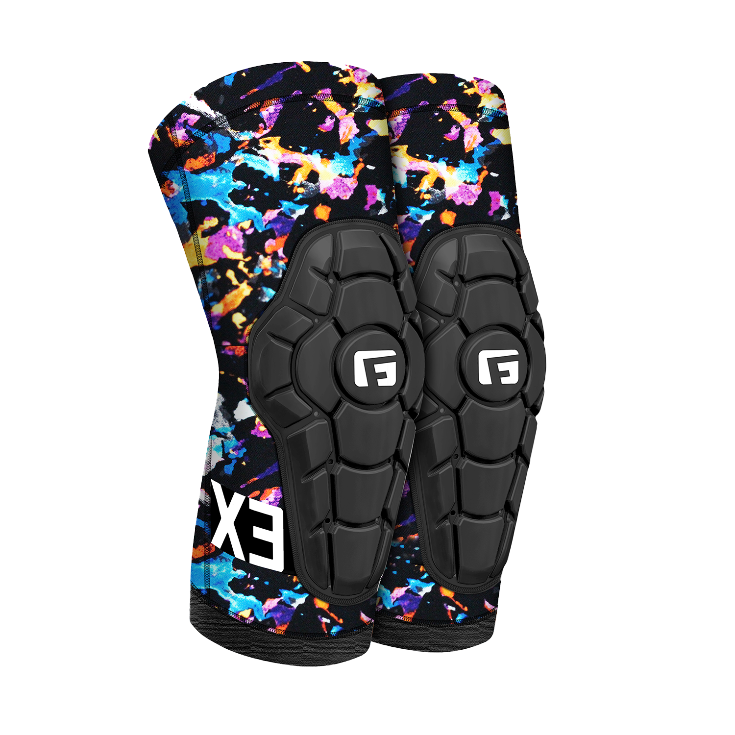 G Form Youth Pro X2 Knee Pads Black