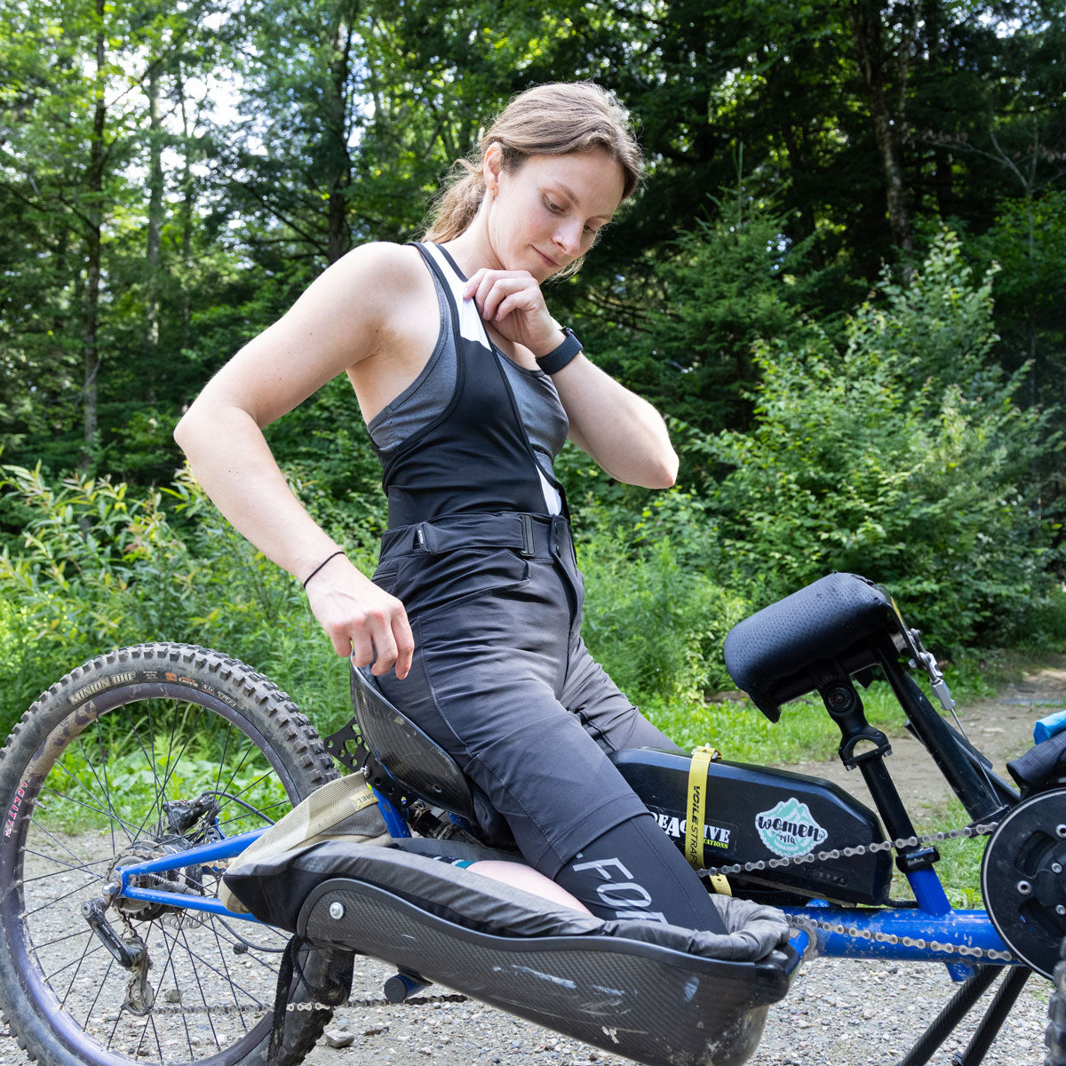 Adaptive Riding Bib