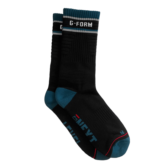 G-Form Mid-Calf Mountain Bike Socks with Ankle and Shin Protection