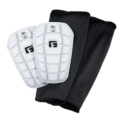 Soccer Blade NOCSAE Shin Guards Slip in light weight flexible stay in place no sleeve soccer