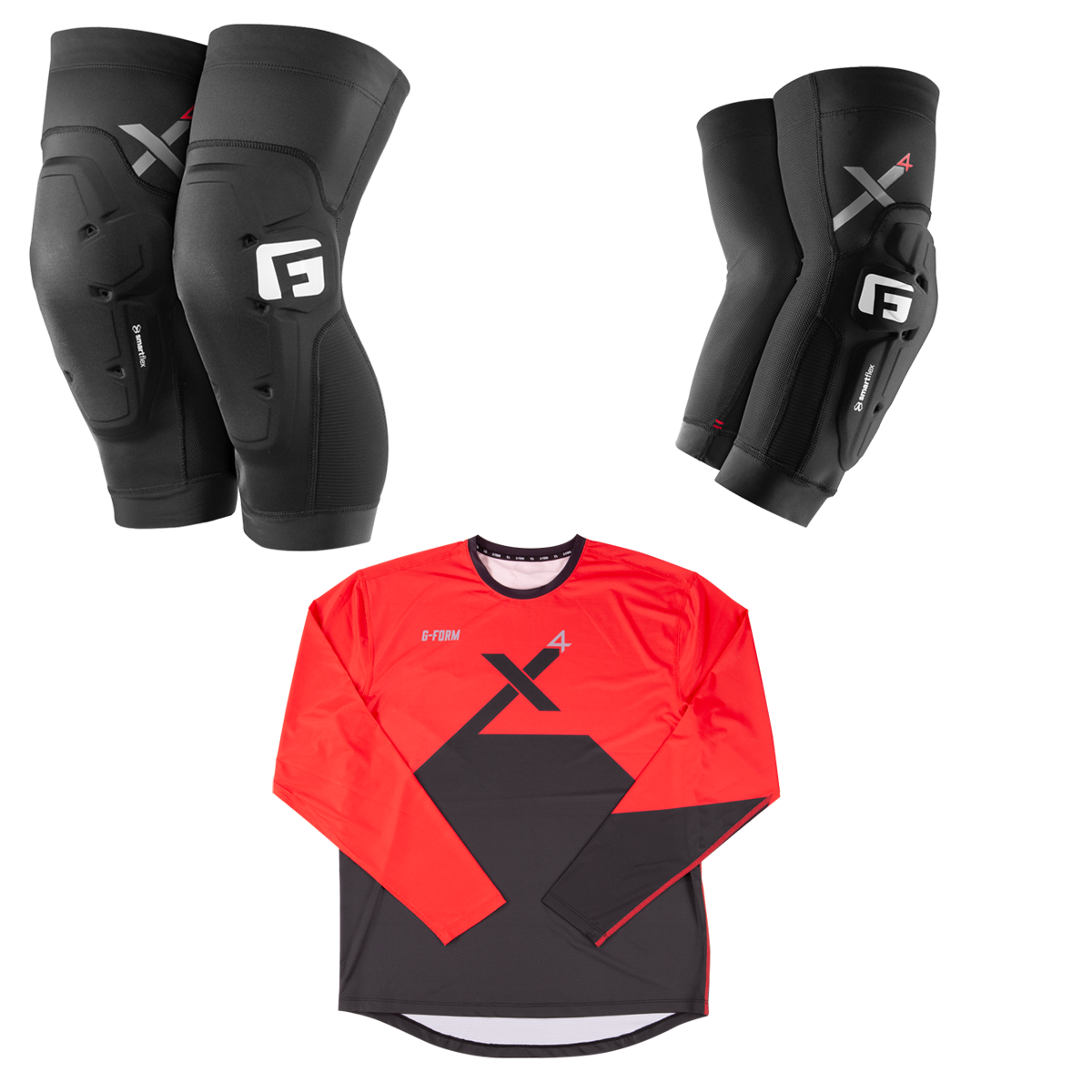 X4 MTB Bundle: Knee + Elbow + Jersey (Youth)