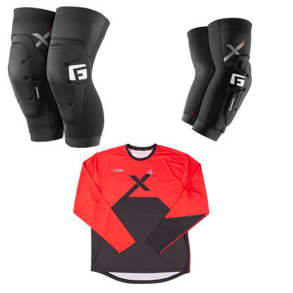 X4 MTB Bundle: Knee + Elbow + Jersey (Youth)