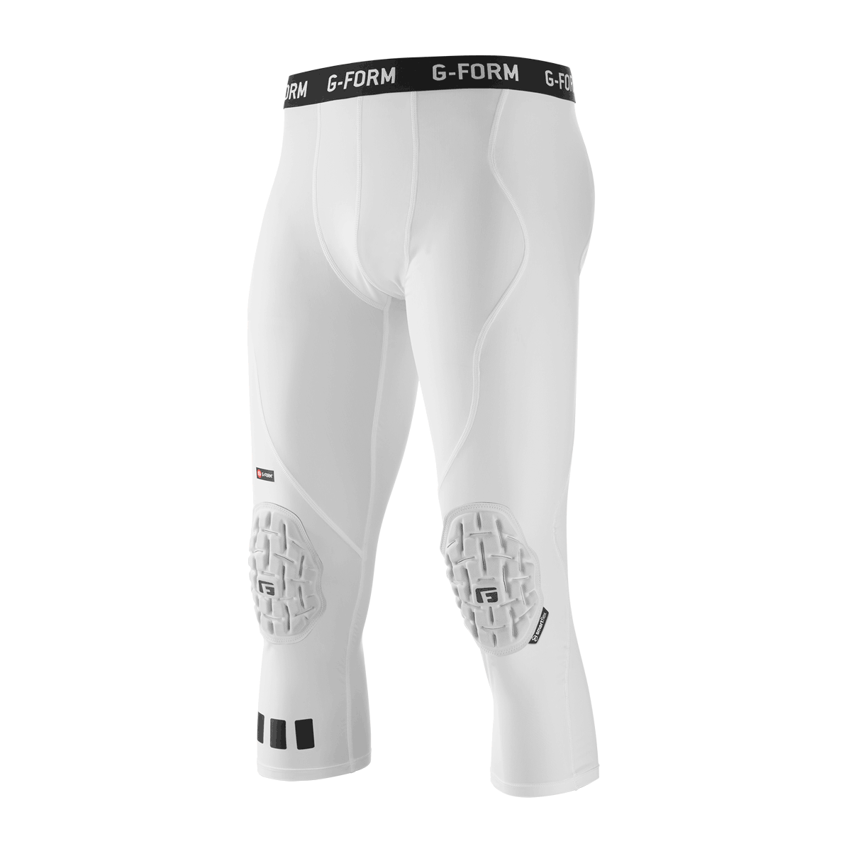 3/4 Compression Pants with Knee Pads