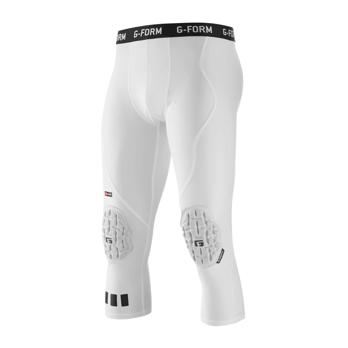 Pantalon De Compression Avec Genouillères Rembourrées - Pour Gardien De Foot, Rugby, Sports De Contact
