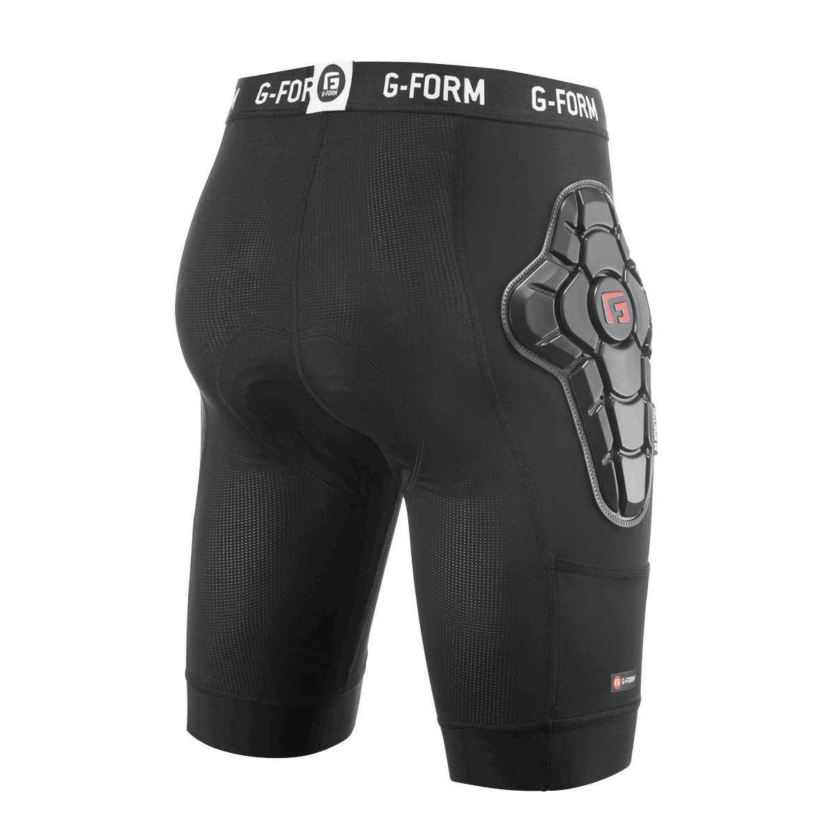 G-Form MX Pants - Padded Compression Pants - Bike Accessories for Safety -  Black, Adult X-Large