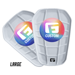 Custom Blade Soccer Shin Guard - Large