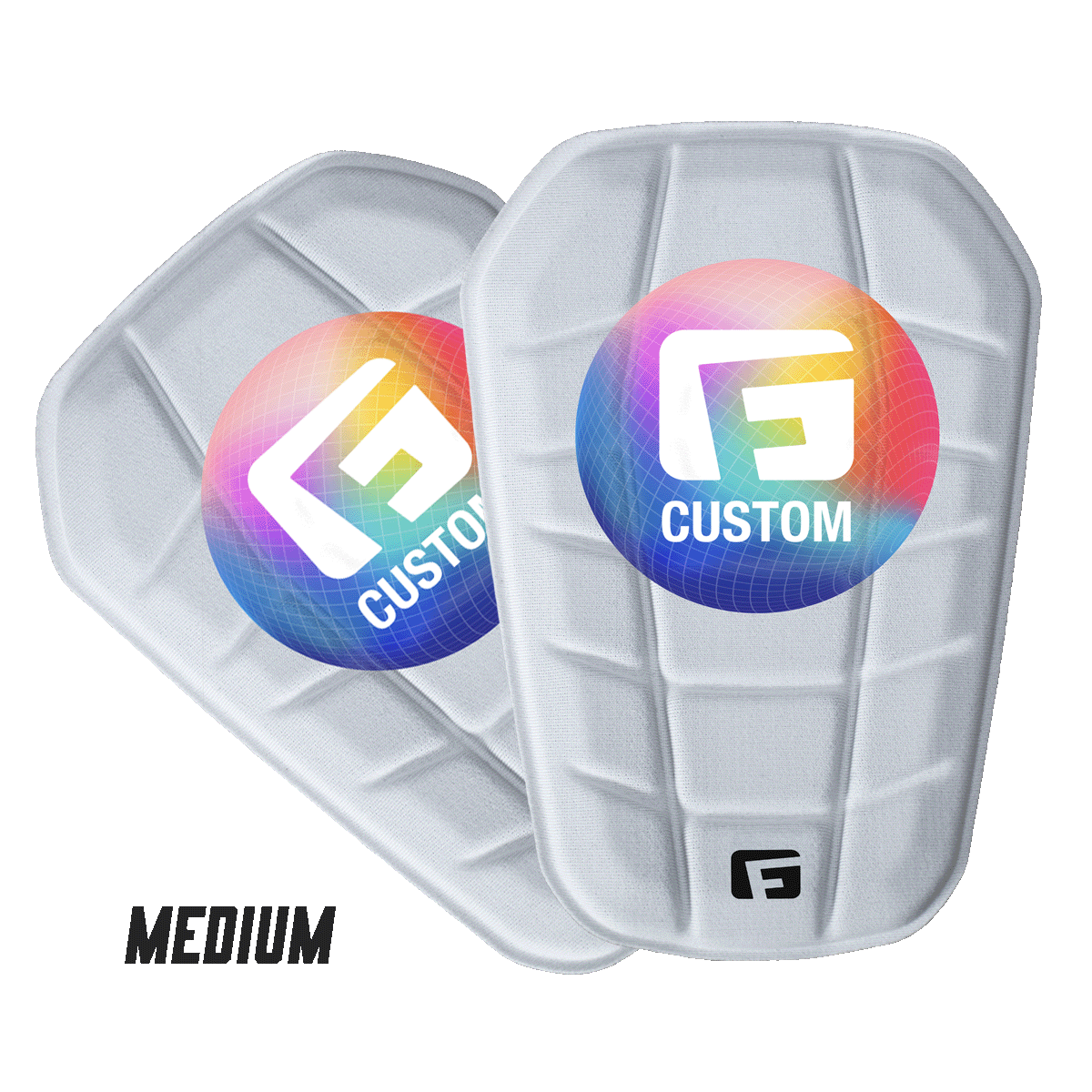 Custom Blade Soccer Shin Guard - Medium