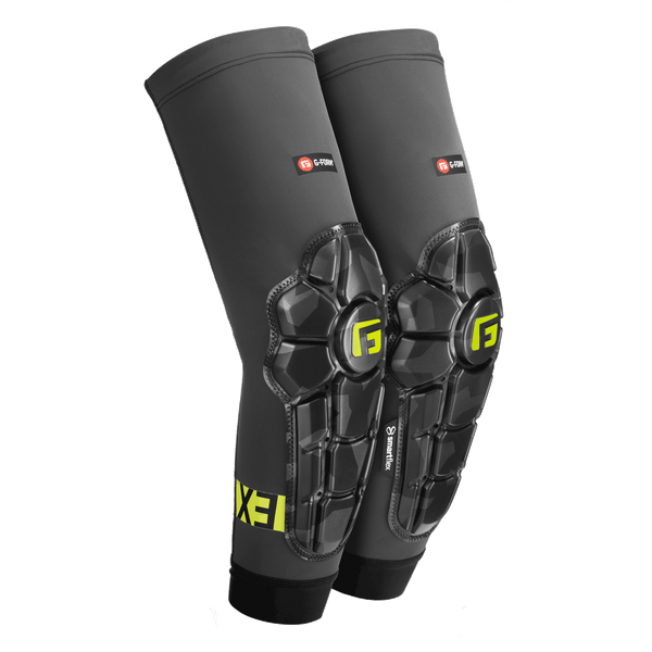 G Form Knee Pads G-Form Pro-Rugged MTB Knee-Shin Guards, Black G