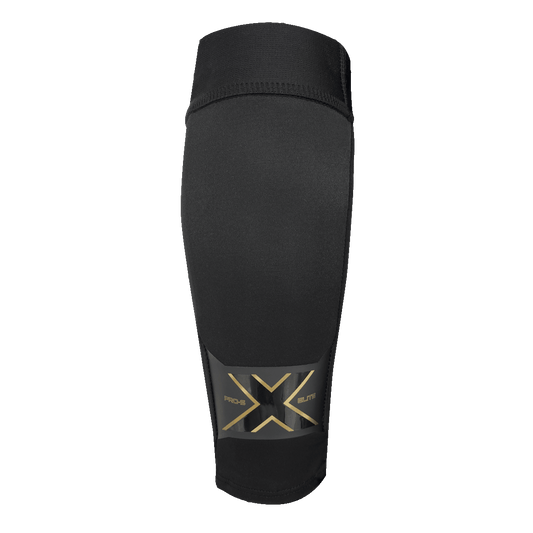 Elite X Shin Guard Soccer Premium Shin Pads Black Sleek Football Flexible Machine Washable Shin Pads Lightweight Adult