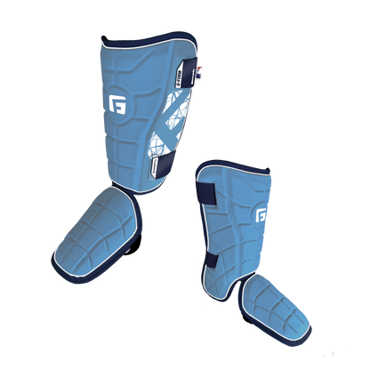 Hikeen Protège-tibias et pied de baseball avec sangles réglables pour Hikeen Protège-tibias et pied de baseball avec sangles réglables pour