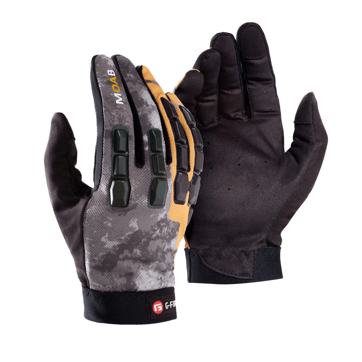Moab Heavy Duty Mountain Biking Gloves padded riding Gloves hand protection adult washable