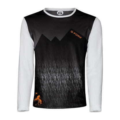 Mens Womens Street Bike MTB Long Sleeve Jersey Breathable Heavy Duty Machine Washable