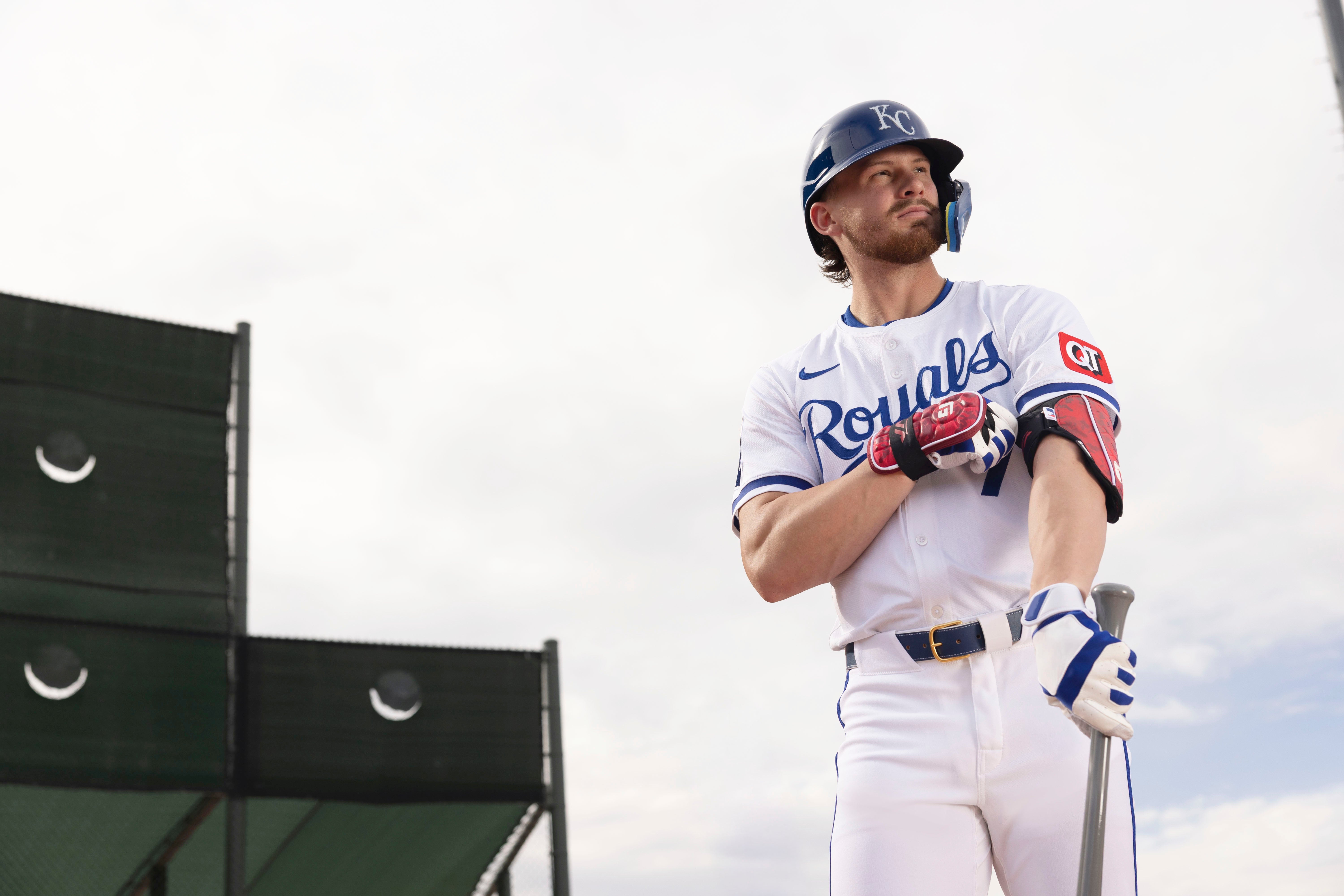 Bobby Witt Jr. Fire + Ice Baseball Hand Guard