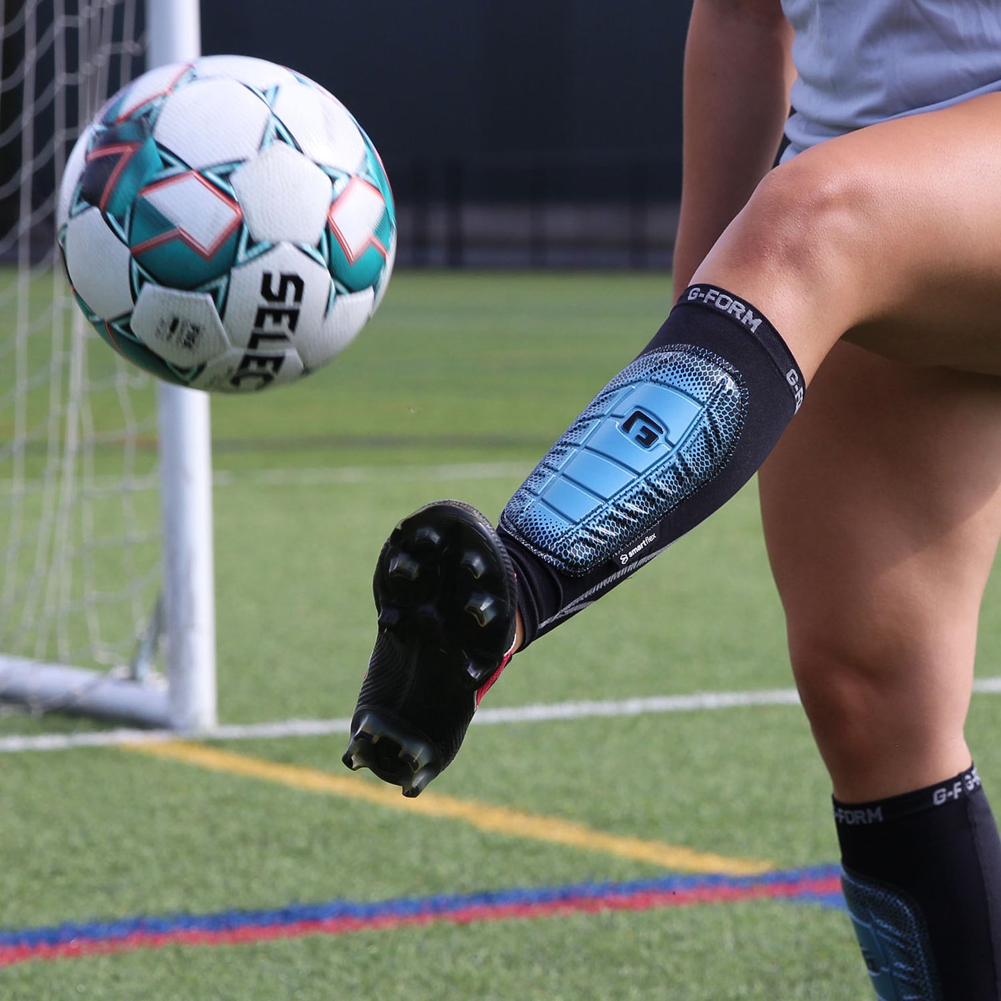 Elite 2 Shin Guard Soccer Premium Shin Pads Black Sleek Football Flexible Machine Washable Shin Pads Lightweight Adult