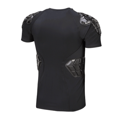 Pro-X3 Youth Adult Women Compression Padded Shirt Mountain Biking Ski Snowboard, Elbow protection and compression Shirt