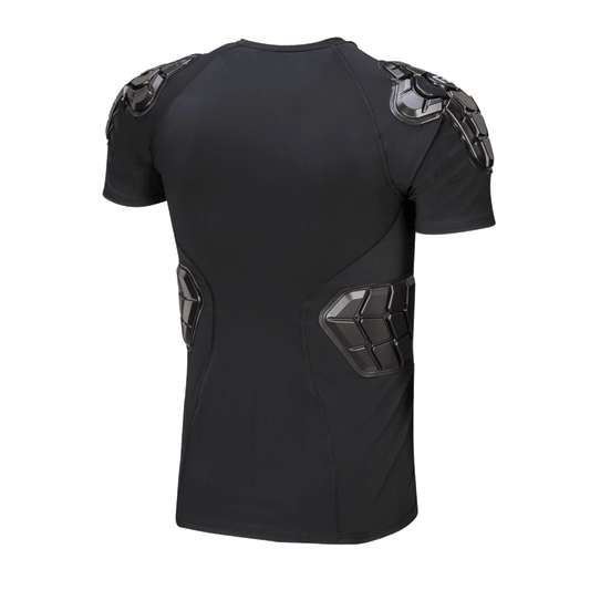 Pro-X3 Youth Adult Women Compression Padded Shirt Mountain Biking Ski Snowboard, Elbow protection and compression Shirt