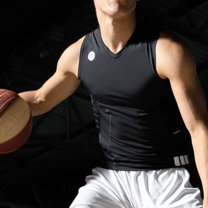 compression gear basketball G-Form Pro Tank Large in Black Compression Chest Team