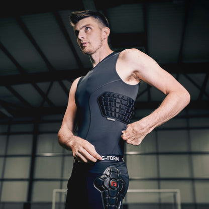Padded Basketball Compression Shirt