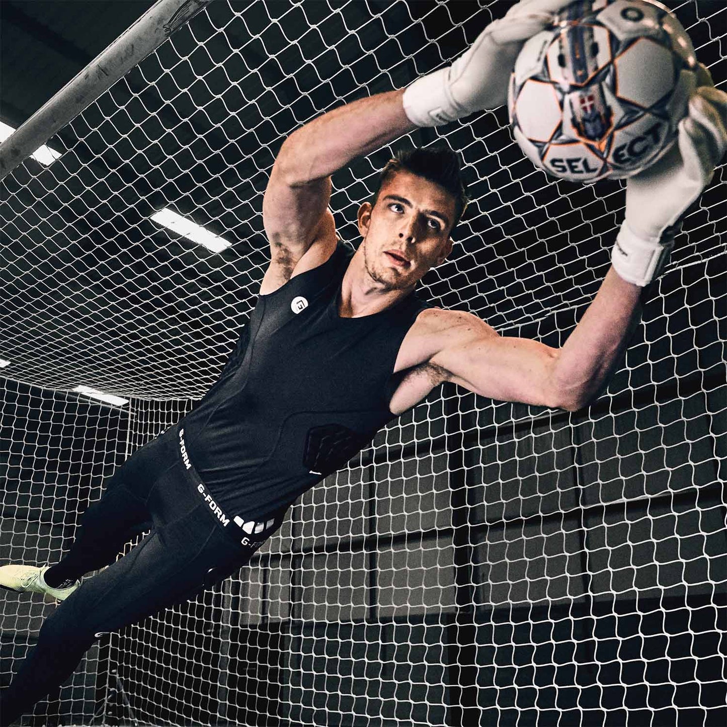 Padded Basketball Compression Shirt