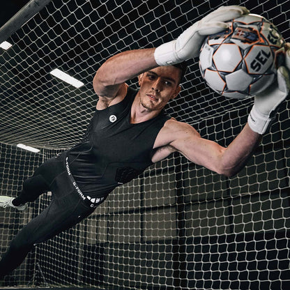 Soccer Goalie Goalkeeper Protective Padded Shorts and Pants Thermal Compression