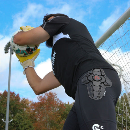 Soccer Goalie Goalkeeper Protective Padded Shorts and Pants Thermal Compression
