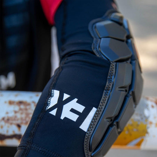 Pro-X3 Youth Adult Women Knee Guards Knee Pads Mountain BIking Ski Snowboard, Elbow protection and compression sleeve